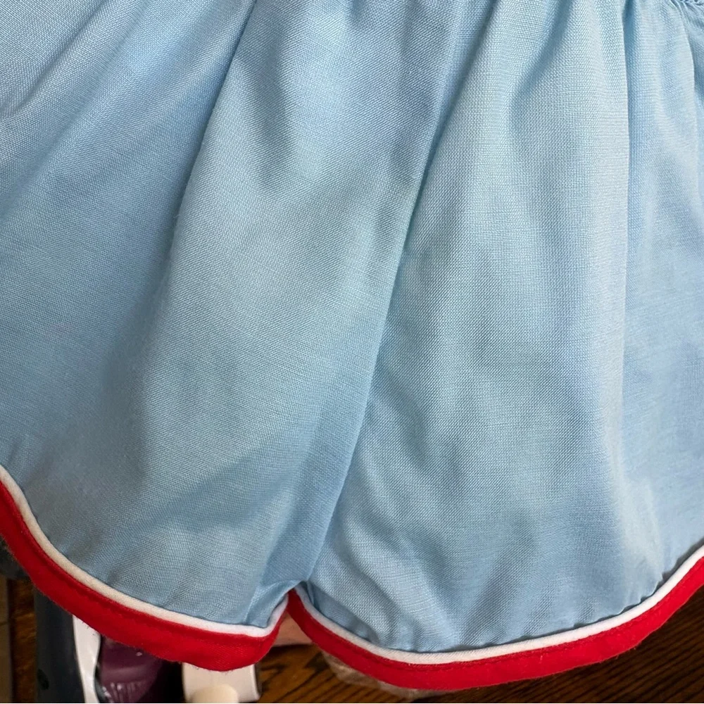 Vintage Carters Shorts 70s 80s Baby Toddler Size 12 Month Retro Lined Athletic